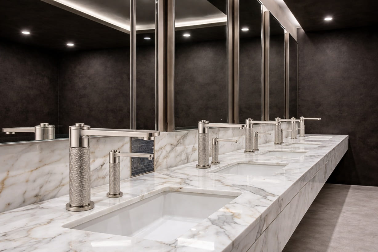 Marble vanity